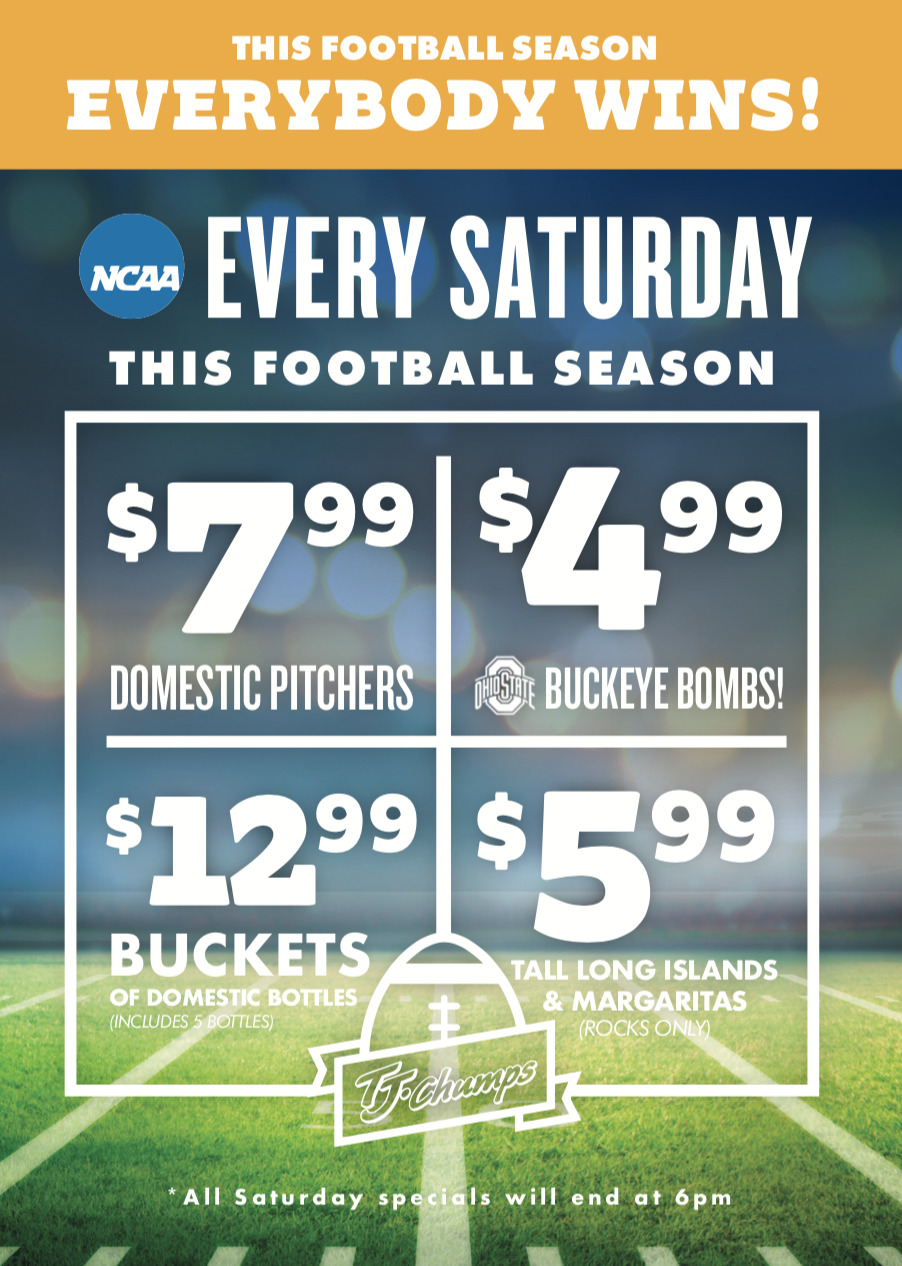 football season kick off specials
