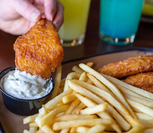 fish and  chips