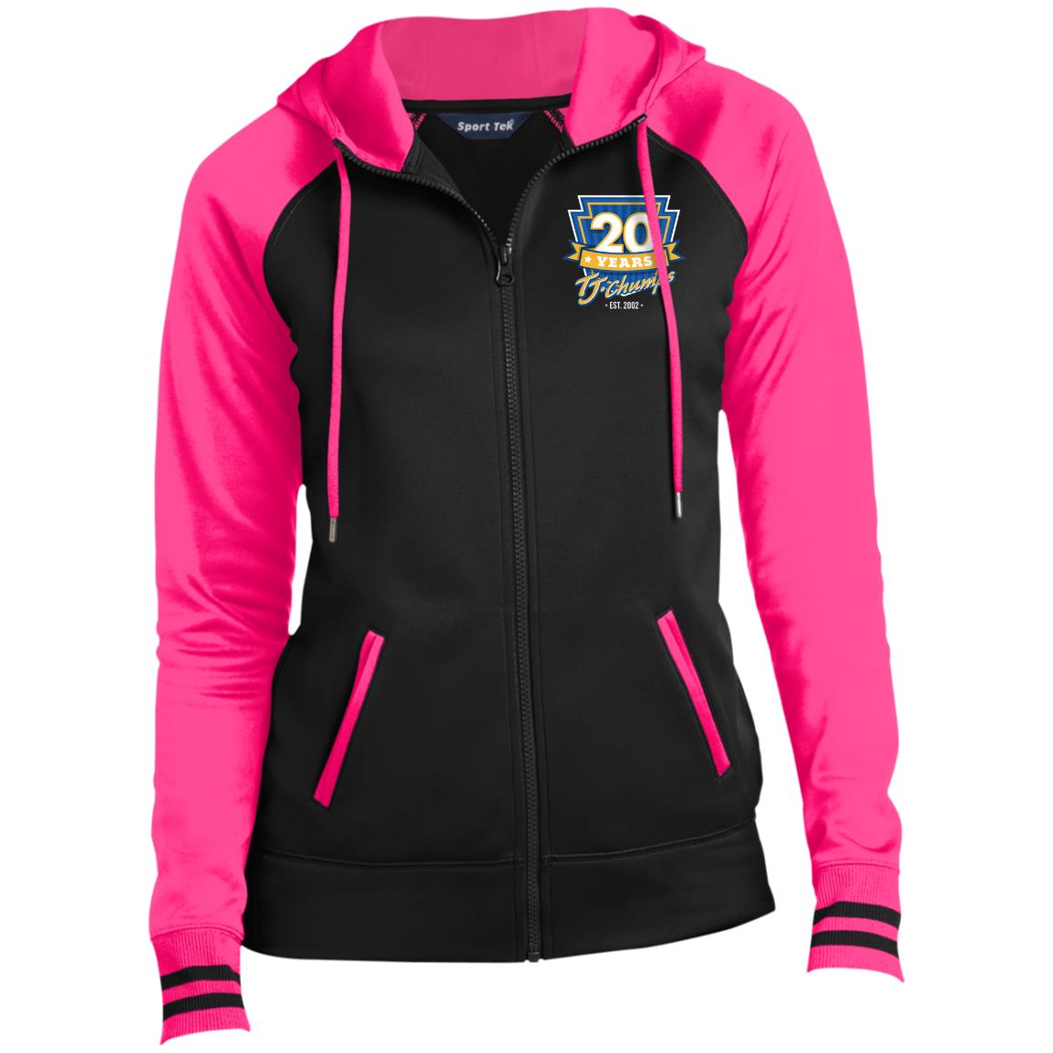 LST236 Ladies' Sport-Wick® Full-Zip Hooded Jacket - TJ Chumps