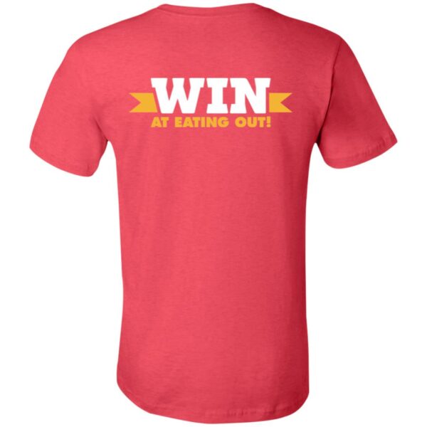 Win At Eating Out - 3001C Unisex Jersey Short-Sleeve T-Shirt - Image 6