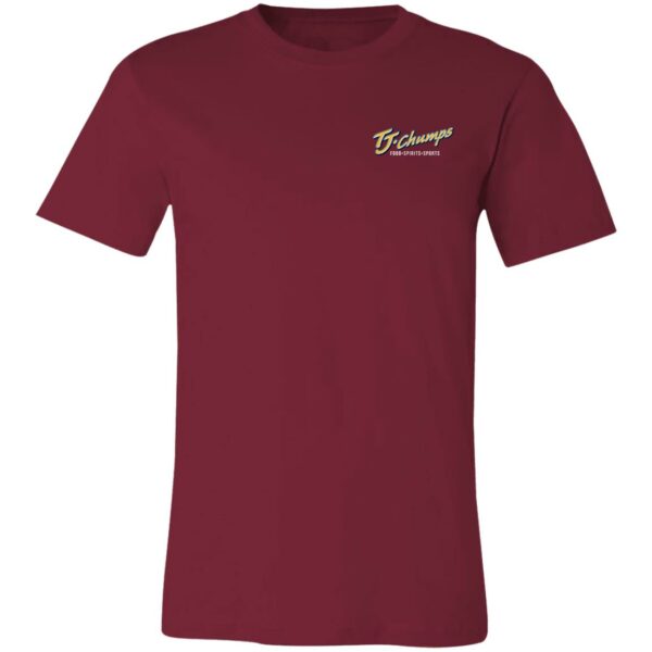 TJ Chumps OG Logo - 3001C Unisex Jersey Short-Sleeve T-Shirt - Image 5