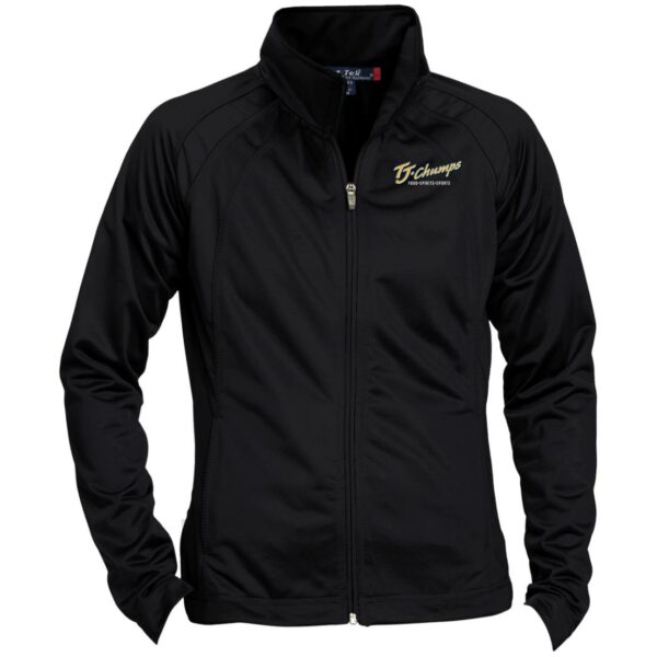 TJ Chumps - LST90 Ladies' Raglan Sleeve Warmup Jacket - Image 3