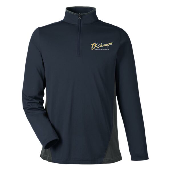 TJ Chumps - M786 Harriton Mens Flash Quarter Zip - Image 2