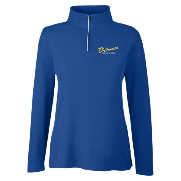 TJ Chumps - CE405W Core 365 Womens Fusion Quarter Zip - Image 5