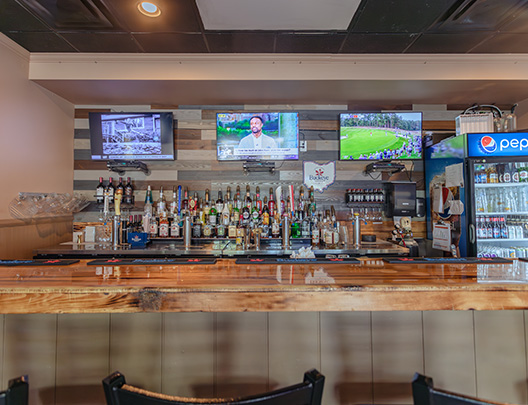 bar area at Kettering banquet location